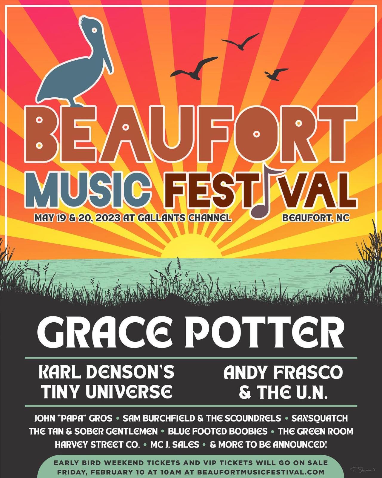 Beaufort Music Festival Leeway's Home Grown Music Network