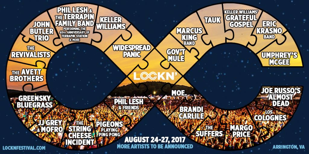 LOCKN' 2017 Announced!