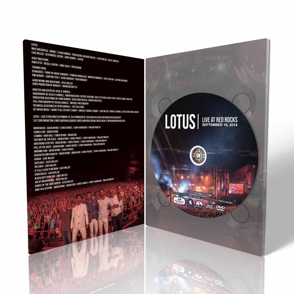 Lotus - Live at Red Rocks DVD | Leeway's Home Grown Music Network