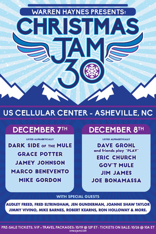 Asheville Christmas Jam 2022 30Th Annual Xmas Jam | Leeway's Home Grown Music Network